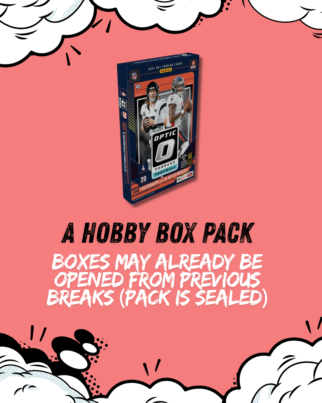 HOBBY PACK (1 PACK - NO FANTASY ENTRY)